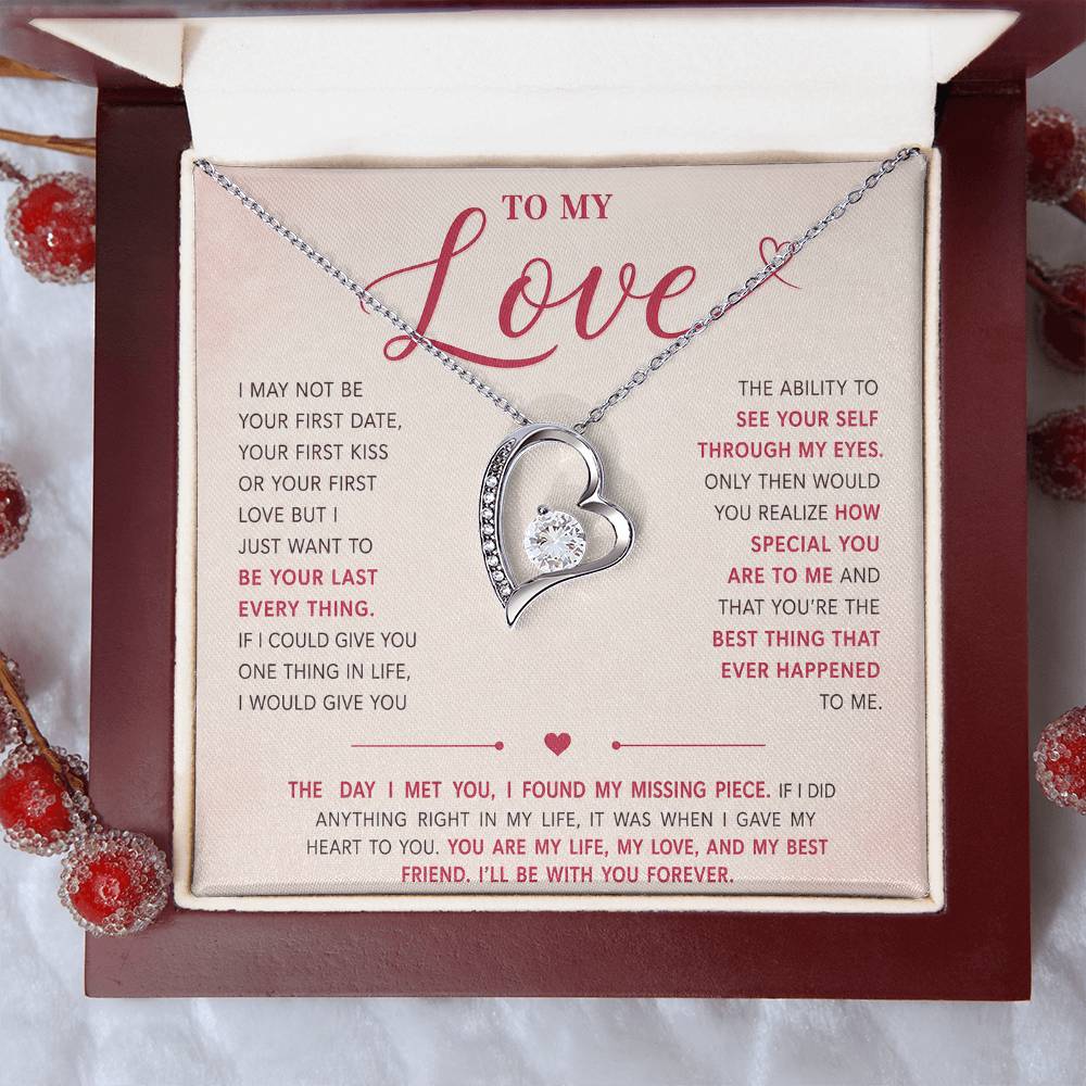To My Love - With You Forever Necklace