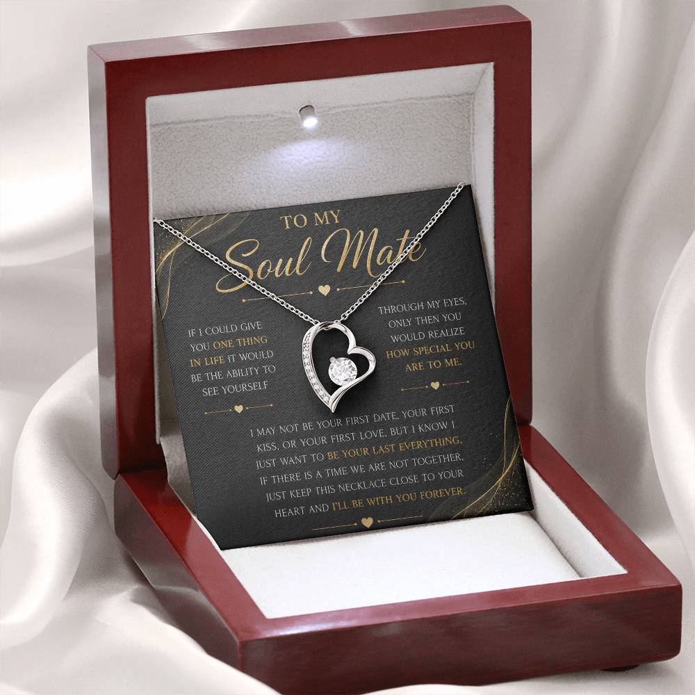 To My Soulmate - Endless Love Neckalce