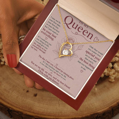 To My Queen -  Love Necklace