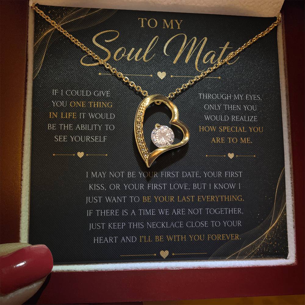 To My Soulmate - Endless Love Neckalce