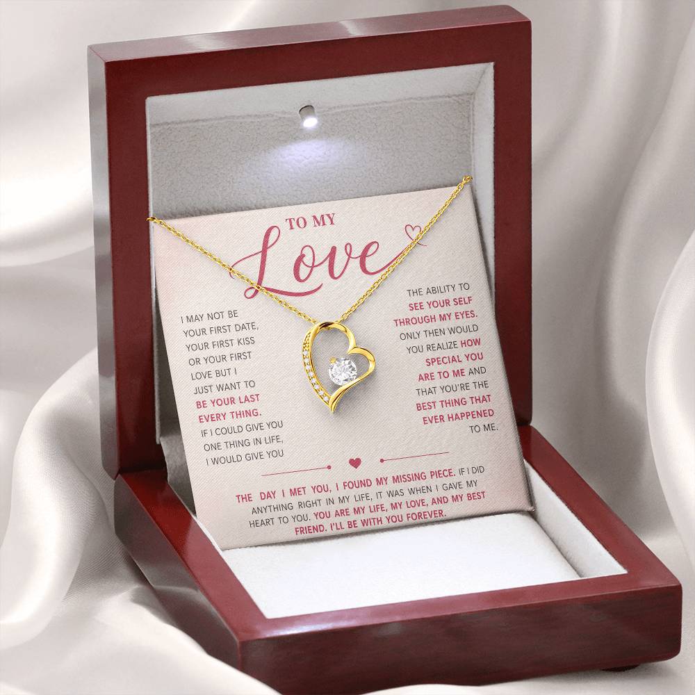 To My Love - With You Forever Necklace