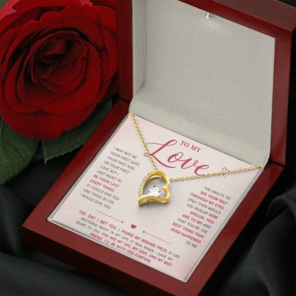 To My Love - With You Forever Necklace