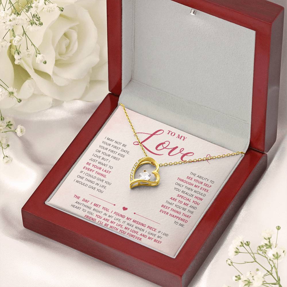 To My Love - With You Forever Necklace