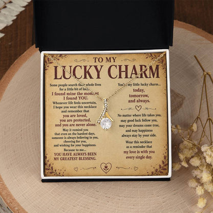 To My Lucky Charm - Lucky Love Necklace