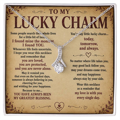 To My Lucky Charm - Lucky Love Necklace