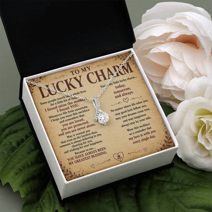 To My Lucky Charm - Lucky Love Necklace