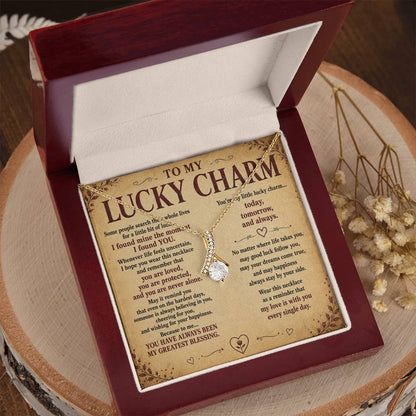 To My Lucky Charm - Lucky Love Necklace
