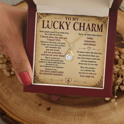 To My Lucky Charm - Lucky Love Necklace