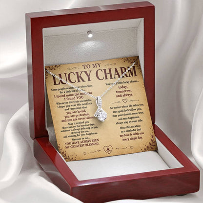 To My Lucky Charm - Lucky Love Necklace