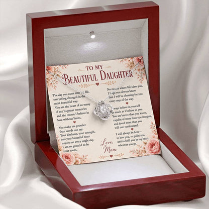 To My Beautiful Daughter - Love You Forever Necklace