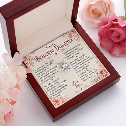 To My Beautiful Daughter - Love You Forever Necklace