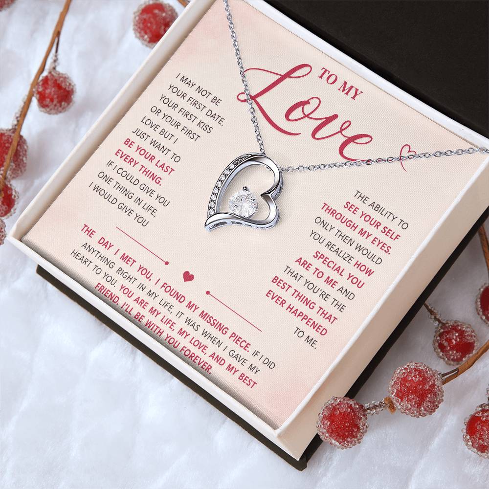 To My Love - With You Forever Necklace