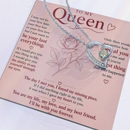 To My Queen -  Love Necklace