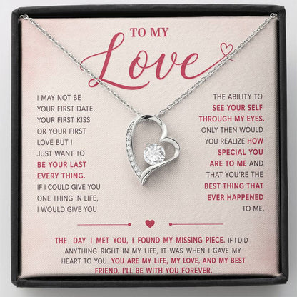 To My Love - With You Forever Necklace
