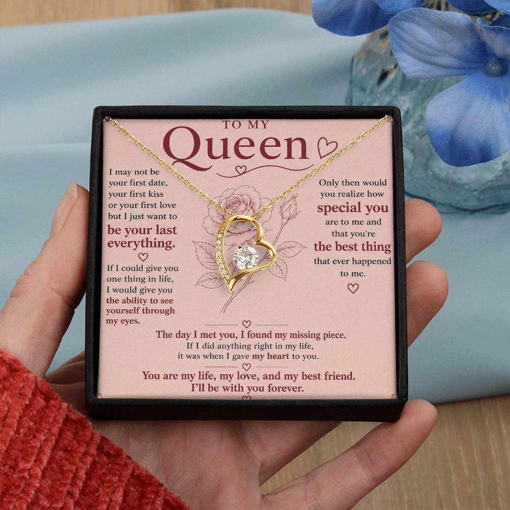To My Queen -  Love Necklace