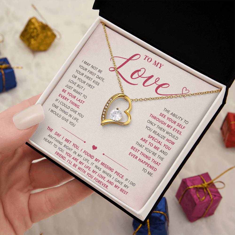 To My Love - With You Forever Necklace