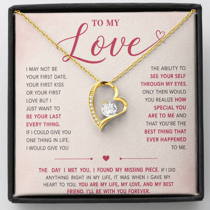To My Love - With You Forever Necklace