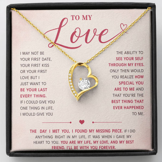 To My Love - With You Forever Necklace