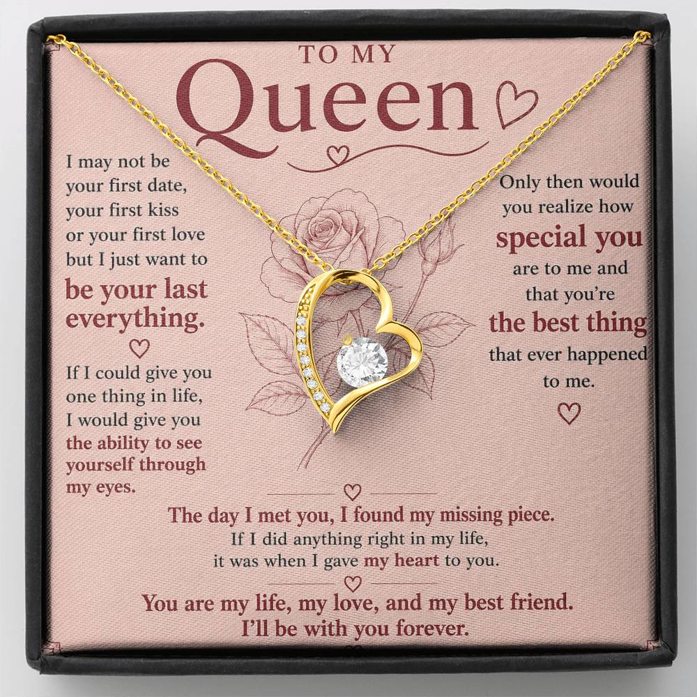 To My Queen -  Love Necklace