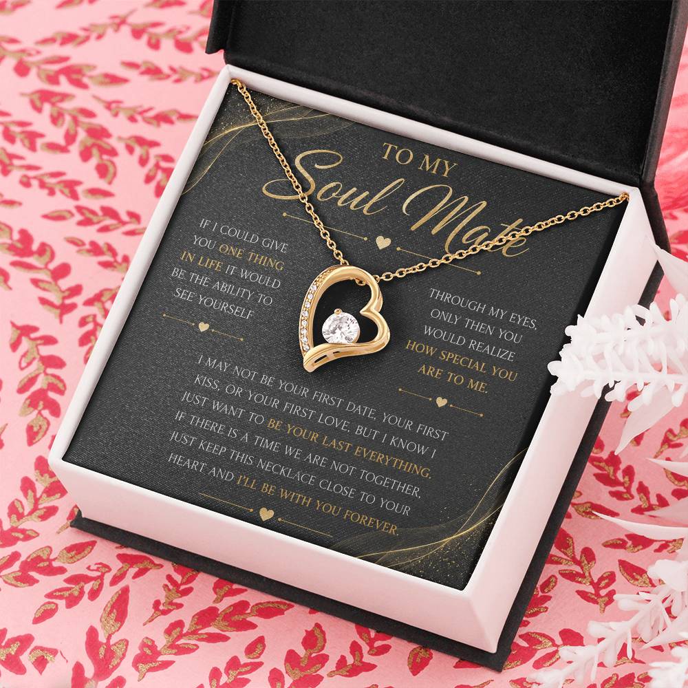To My Soulmate - Endless Love Neckalce